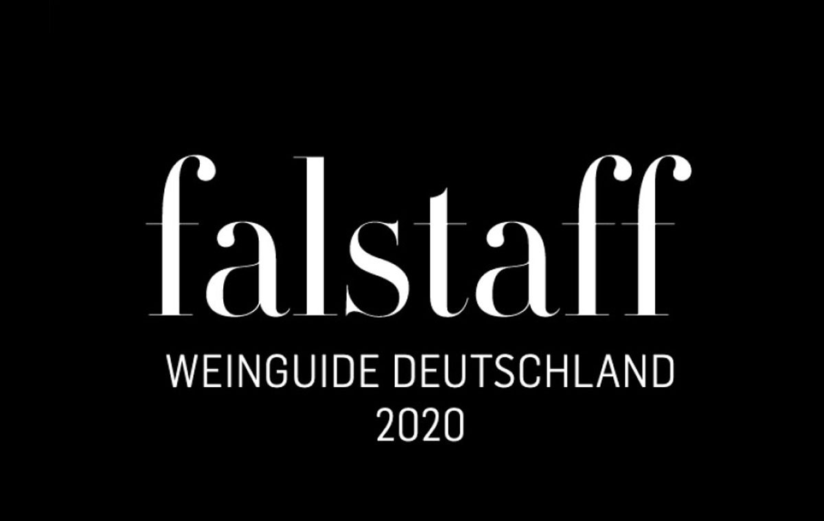 Auszeichnung von falstaff - Weinguide Deutschland
