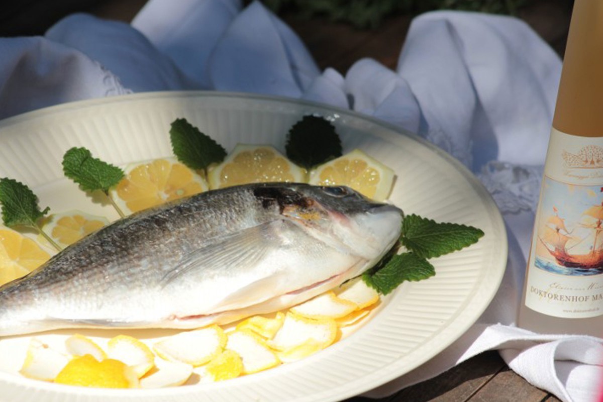 Rezept Gedünstete Dorade auf Limetten mit Maritimus Essig