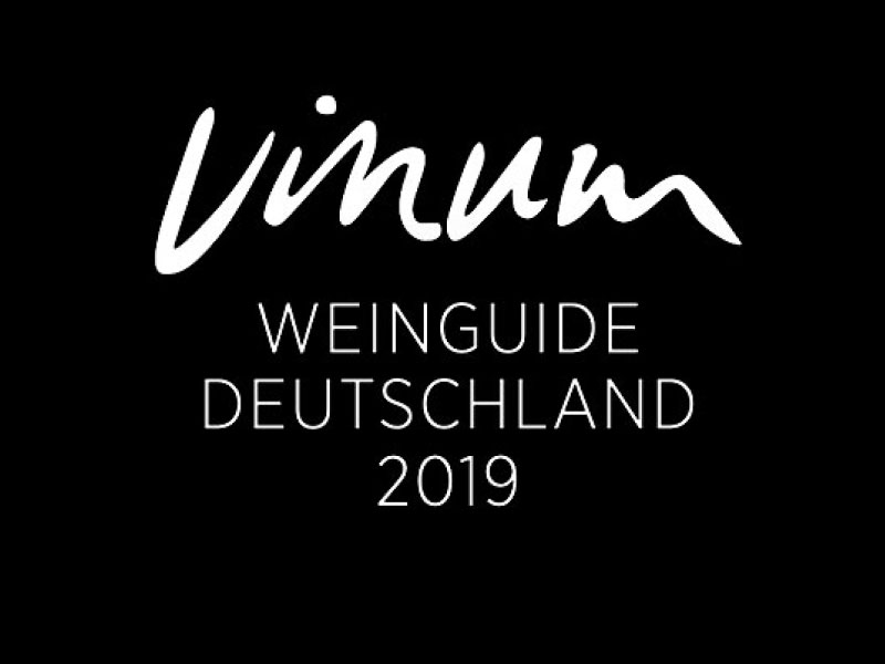 Wir sind stolz... auf eine weitere Auszeichnung von Vinum - Weinguid Deutschland 2019